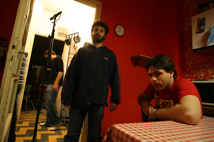 foto backstage cortometraggio slow food ingegneria del cinema mezzi comunicazione politecnico torino canon sony luigi galluccio andrea veardo