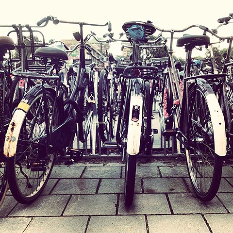 bici bicycle Amsterdam iphone camera