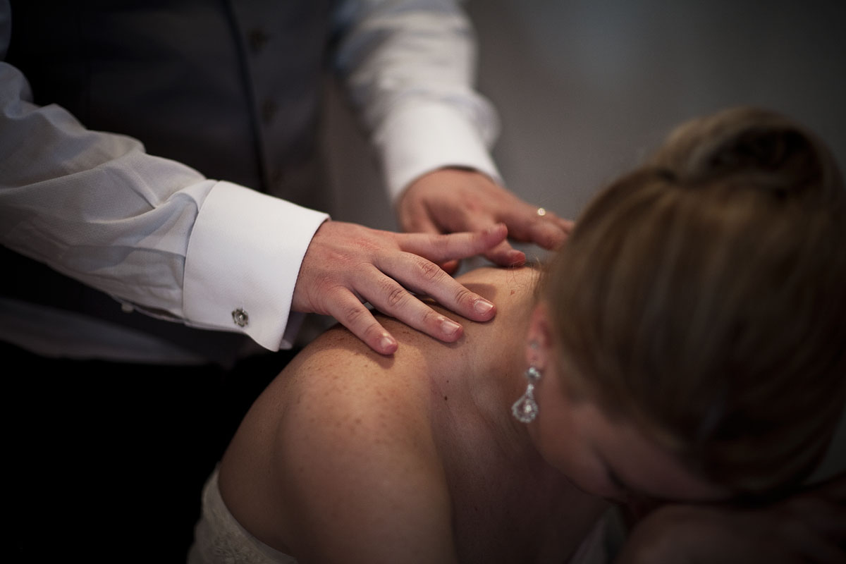 massaggio sposo sposa