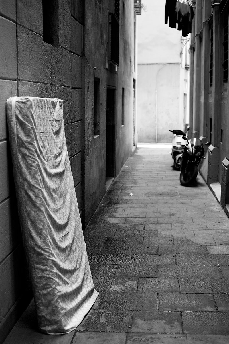 materasso street sigma 50mm 1.4 barcelona barcellona BN BW