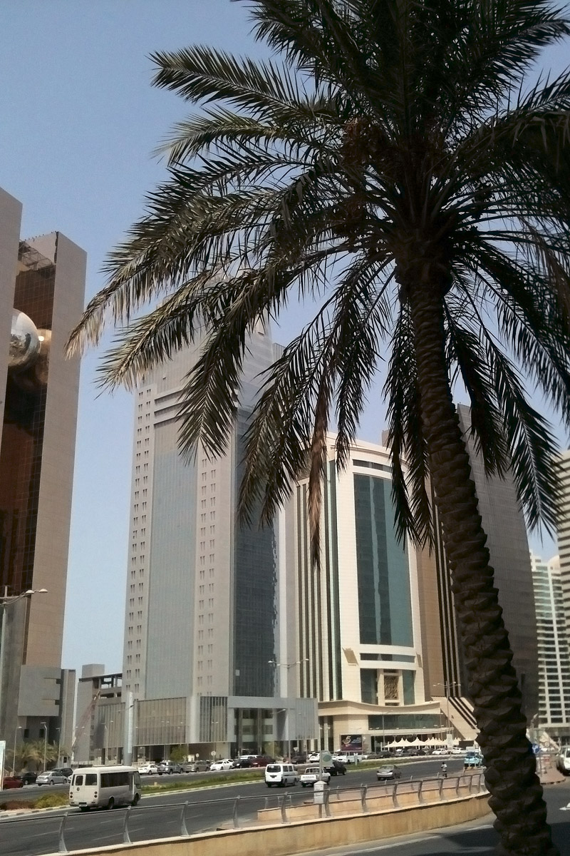 doha qatar skyscrapers grattacieli new building 2012 2013 skyline