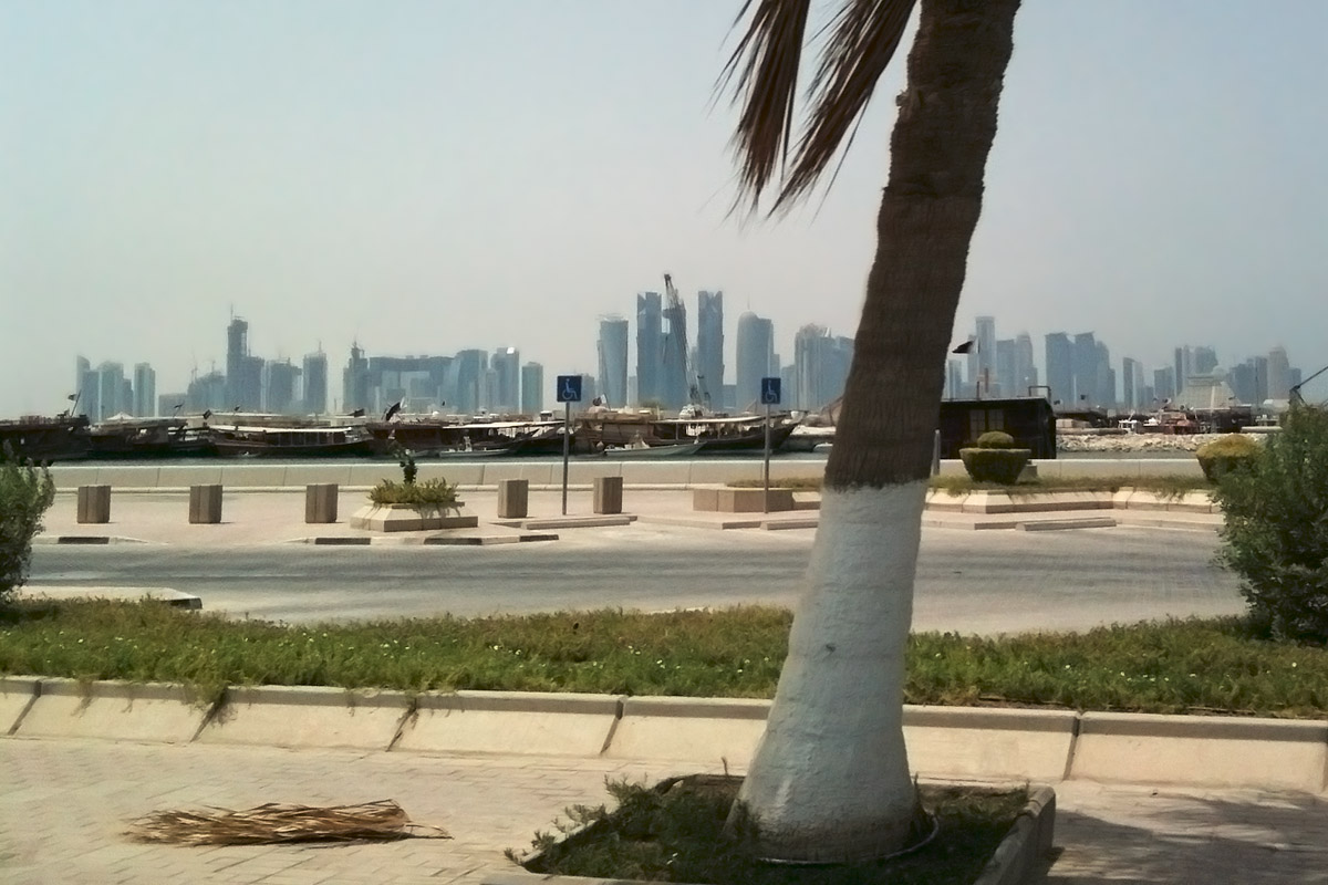doha qatar skyscrapers grattacieli new building 2012 2013 skyline