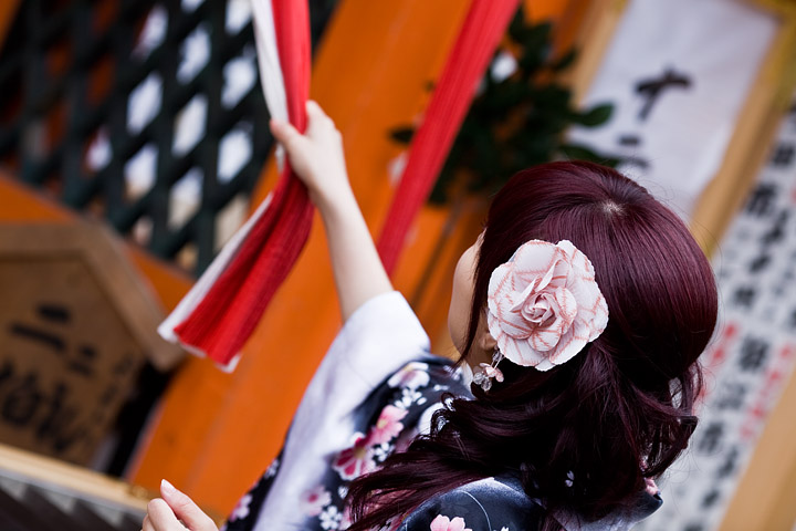 kyoto Kiyomizu Kiyomizu-dera 清水寺 fiore flower donna girl geisha