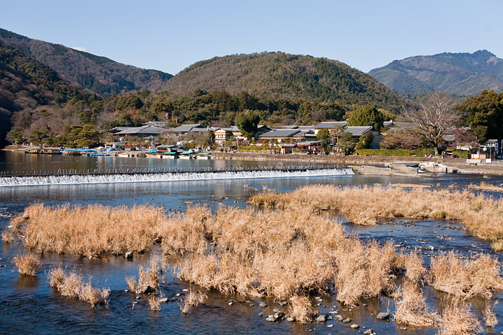 kyoto ovest fiume river sole sun