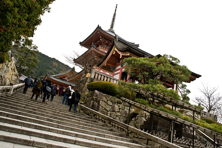kyoto Kiyomizu Kiyomizu-dera 清水寺 Temple giapponese templio