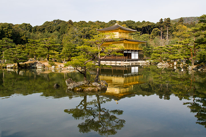 kyoto Kinkaku-ji Tempio d'oro
