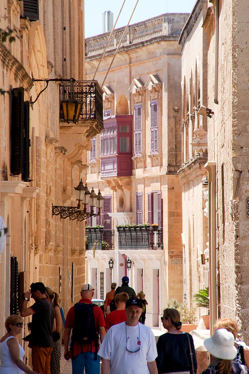central street via principale centrale Mdina L-Imdina Medina malta sea mare vacanze holiday island isola