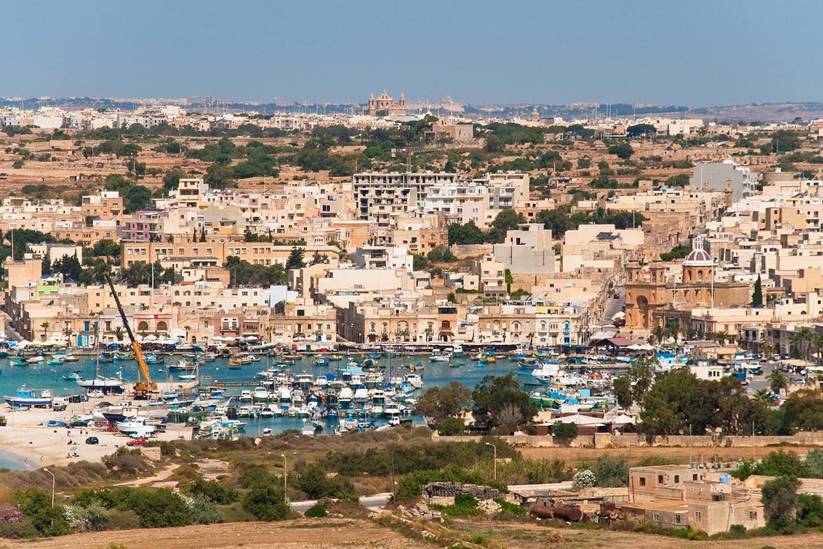 Marsaxlokk view panorama malta sea mare vacanze holiday island isola