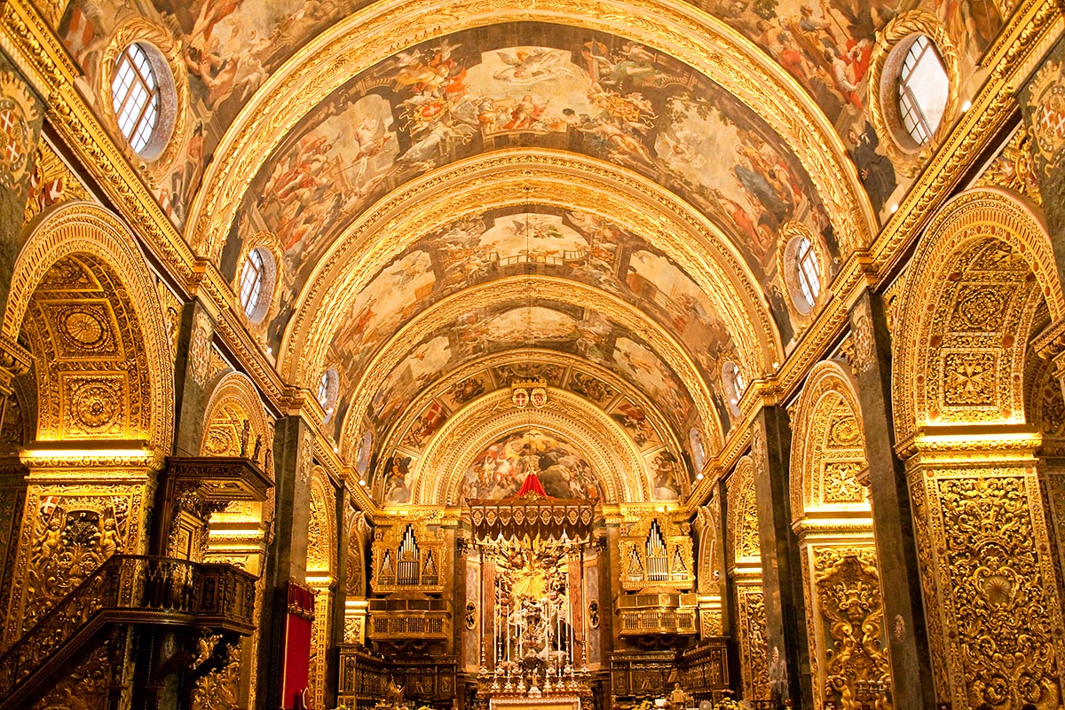 st john cathedral cattedrale san giovanni La Valletta malta sea mare vacanze holiday island isola