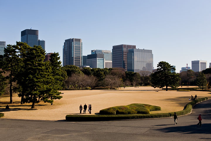 giappone japan tokyo imperial garden giardini imperiali imperatore grattacieli skycarper sigma 50 f/1.4 ex
