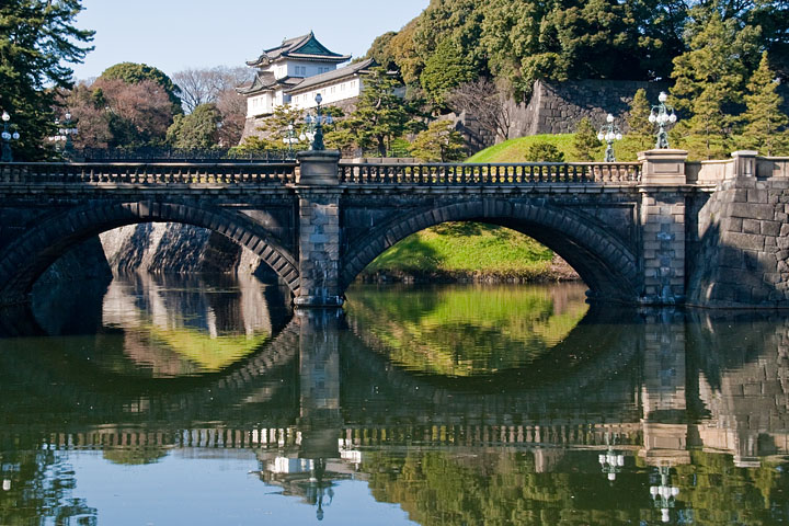 giappone japan tokyo palazzo imperiale residenza giardini park ponte bridge casa imperatore sigma 18-200